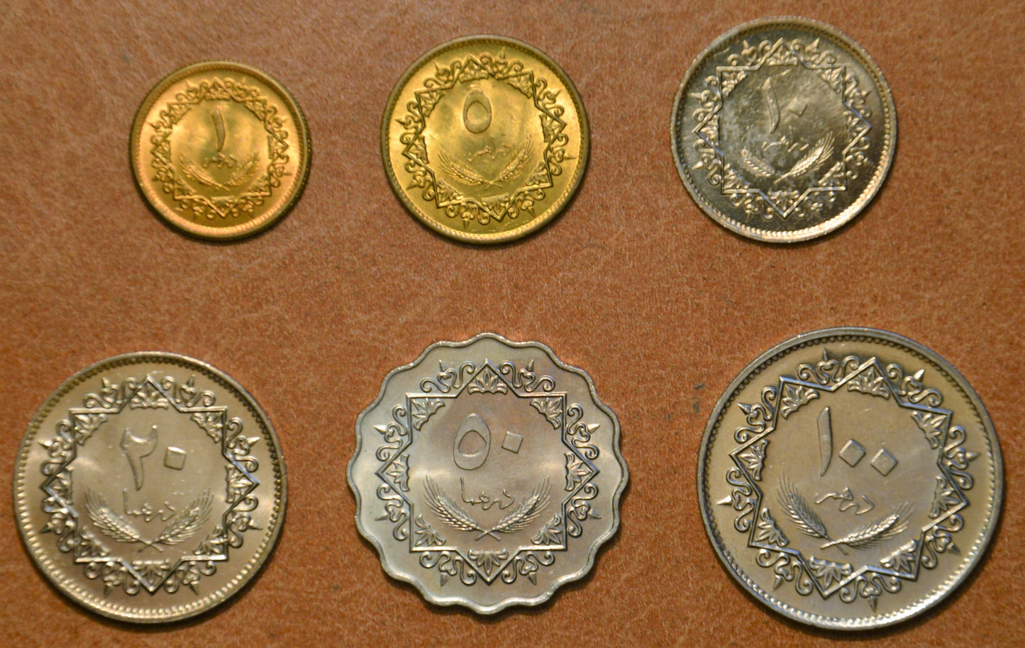 Líbya 6 mincí 1979 (UNC)