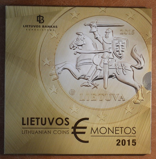 Litva 2015 sada 8 mincí (BU)