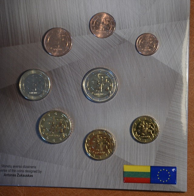 Litva 2015 sada 8 mincí (BU)