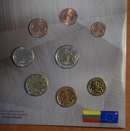 Litva 2015 sada 8 mincí (BU)