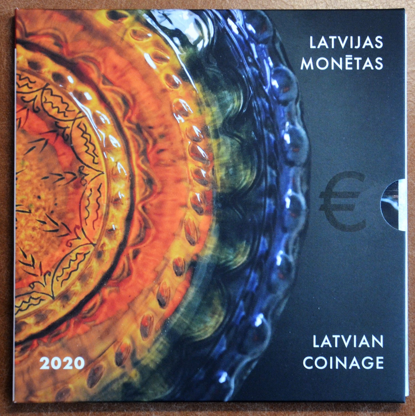 Lotyšsko 2020 sada 9 euromincí (BU)