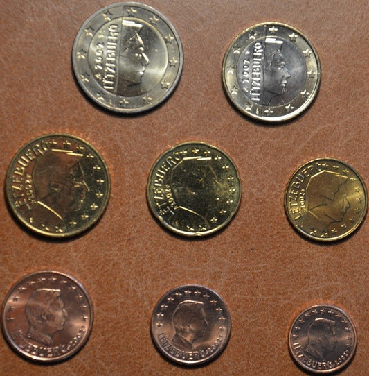 Luxembursko 2002 sada 8 mincí (UNC)