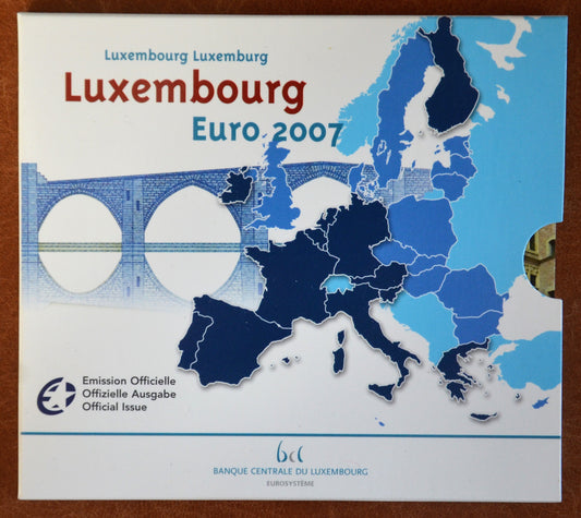 Luxembursko 2007 sada 10 mincí (BU)