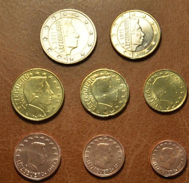 Luxembursko 2011 sada 8 mincí (UNC)
