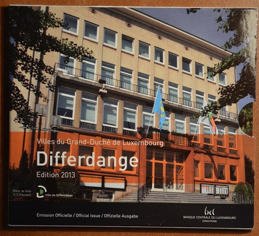 Luxembursko 2013 sada 9 mincí Differdange (BU)
