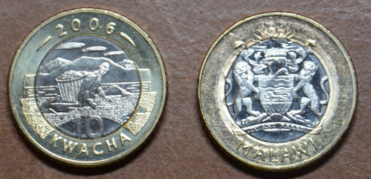 Malawi 10 Kwacha 2006 (UNC)