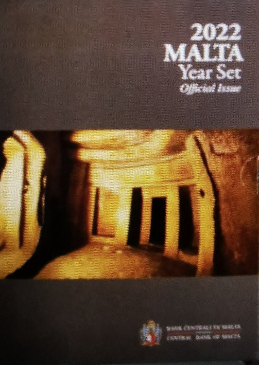 Malta 2022 sada s 2 Euro mincou Ħal-Saflieni Hypogeum (BU)