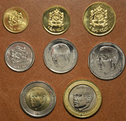 Maroko 8 mincí 2002 (UNC)