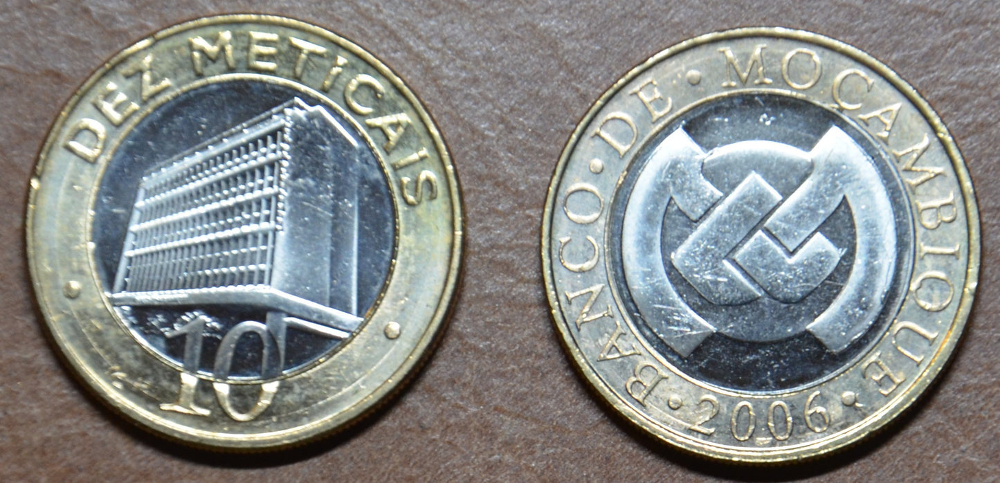 Mozambik 10 Meticais 2006 (UNC)