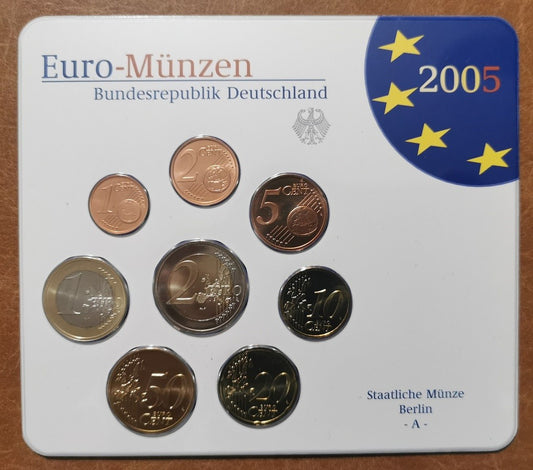 Nemecko 2005 "A" sada 8 euromincí (BU)