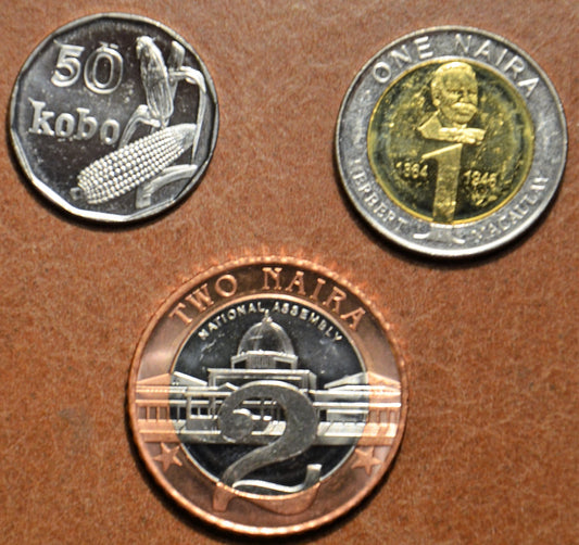 Nigeria 3 mince 2006 (UNC)