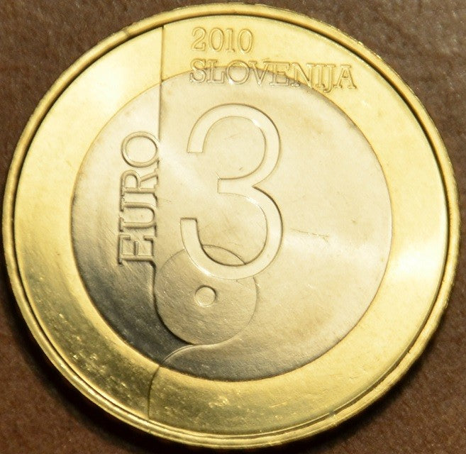 3 Euro Slovinsko 2010 (UNC)