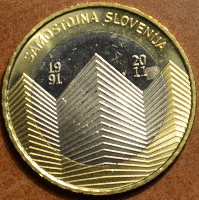 3 Euro Slovinsko 2011 (UNC)