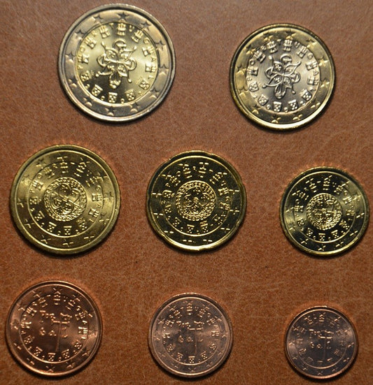 Portugalsko 2002 sada 8 mincí (UNC)
