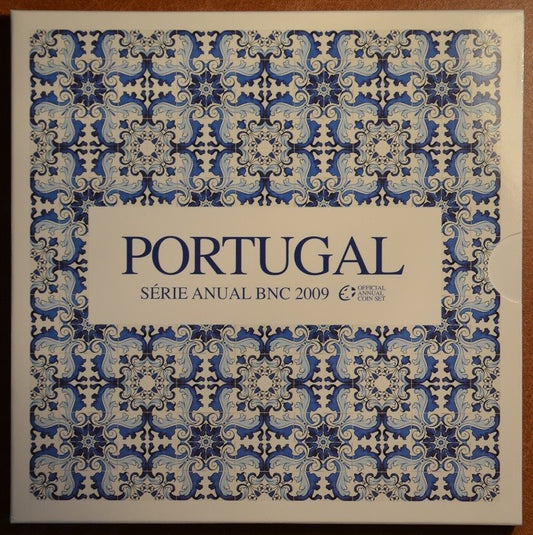 Portugalsko 2009 sada 8 mincí (BU)