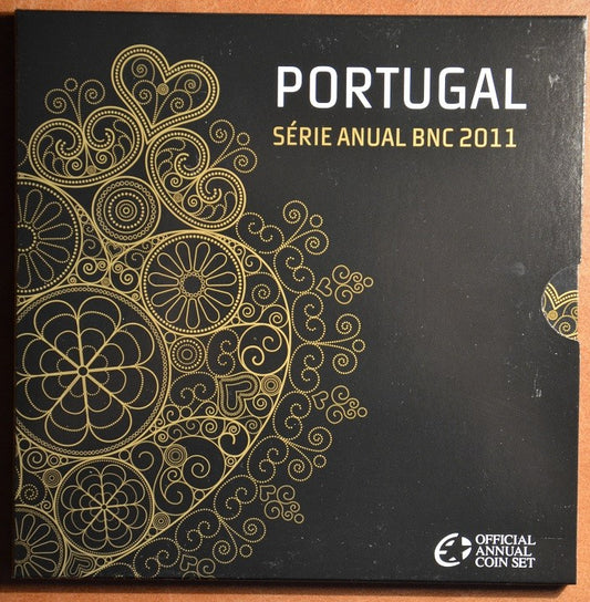 Portugalsko 2011 sada 8 mincí (BU)