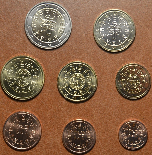 Portugalsko 2012 sada 8 mincí (UNC)