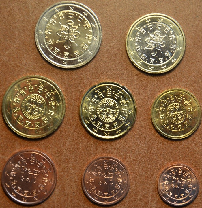 Portugalsko 2014 sada 8 mincí (UNC)