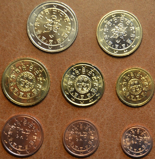 Portugalsko 2014 sada 8 mincí (UNC)