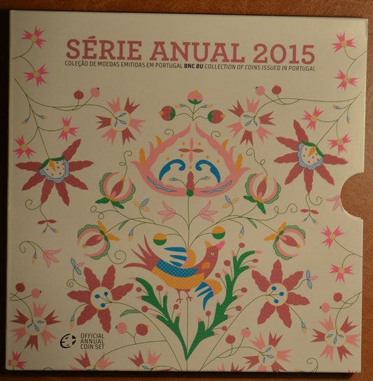 Portugalsko 2015 sada 8 mincí (BU)