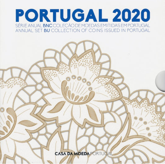 Portugalsko 2020 sada 8 mincí (BU)