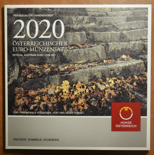 Rakúsko 2020 sada mincí (BU)