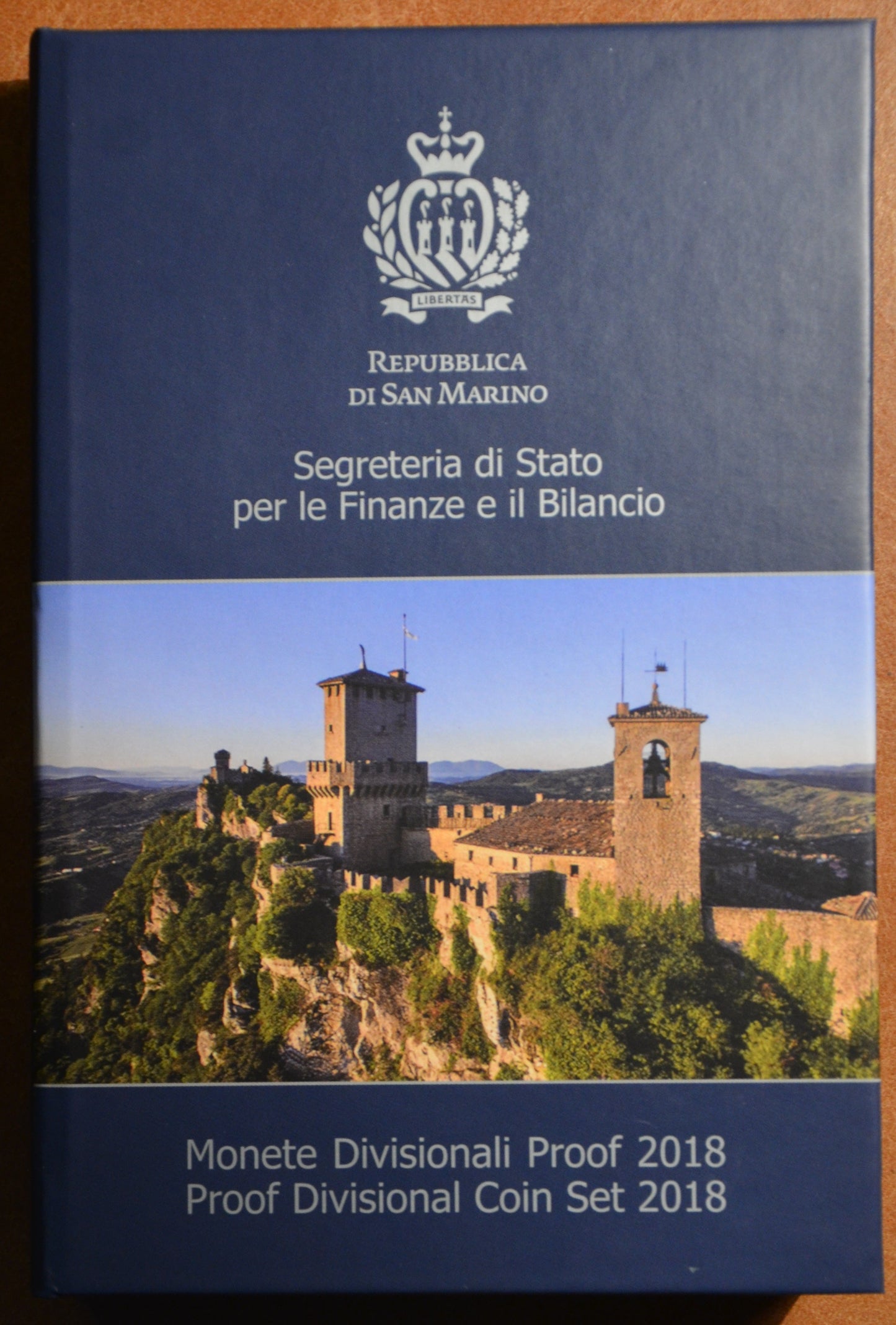 Sada 10 mincí San Marino 2018  (Proof)