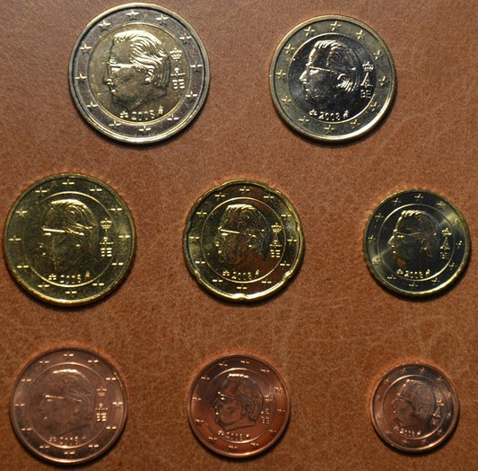 Belgicko 2008 sada 8 mincí (UNC)