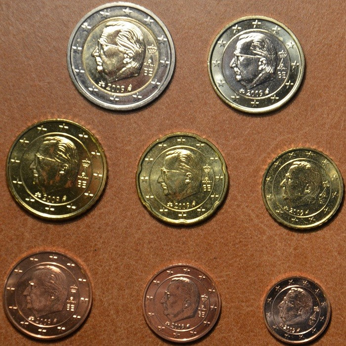 Belgicko 2009 sada 8 mincí (UNC)
