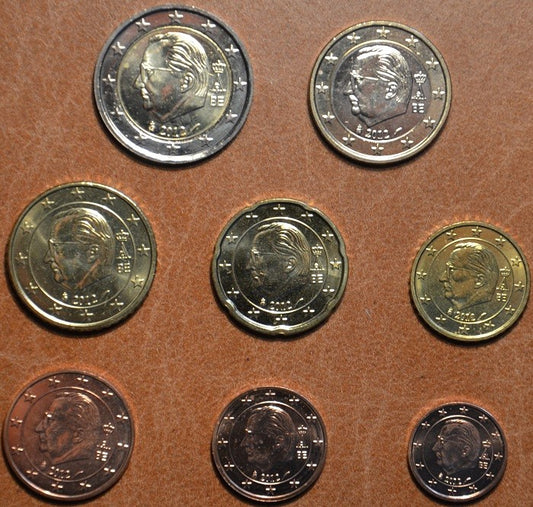 Belgicko 2012 sada 8 mincí (UNC)