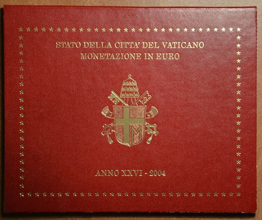 Sada 8 euromincí Vatikan 2004  (BU)
