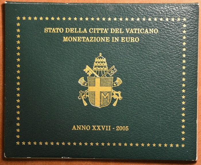 Sada 8 euromincí Vatikan 2005  (BU)