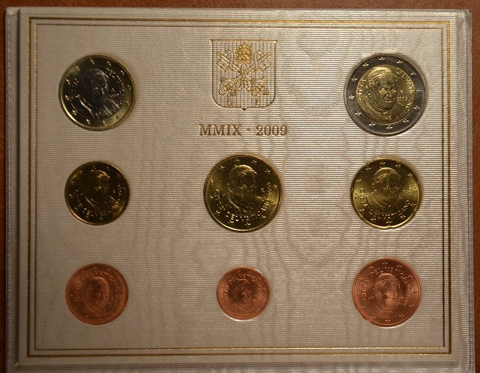 Sada 8 euromincí Vatikan 2009  (BU)