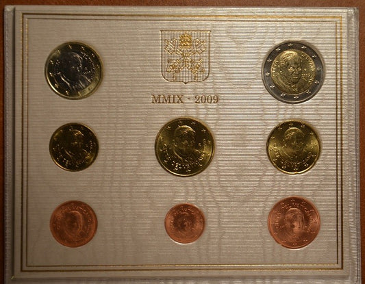 Sada 8 euromincí Vatikan 2009  (BU)