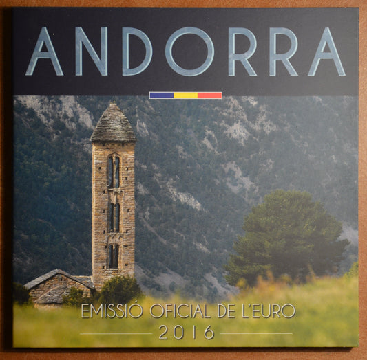Andorra 2016 sada 8 mincí (BU)