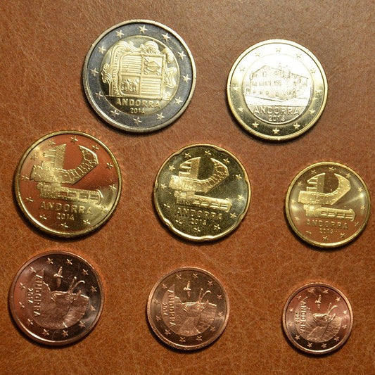 Andorra 2018 sada 8 mincí (UNC)