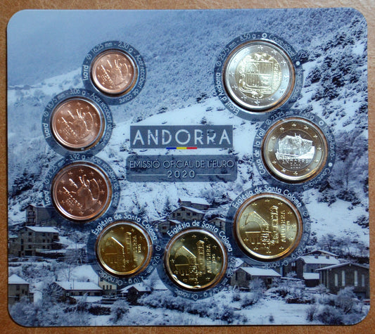 Andorra 2020 sada 8 mincí (BU)