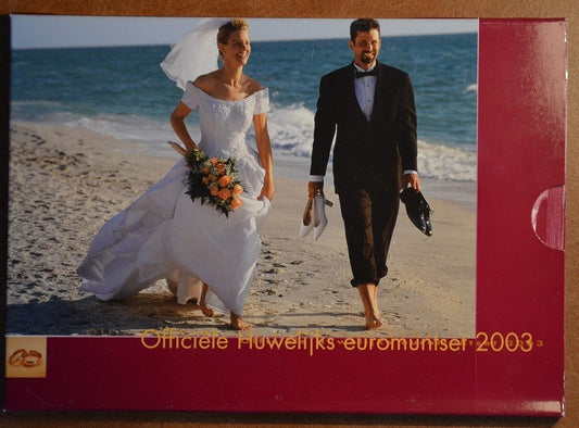Holandsko 2003 Svadobná sada 8 mincí (BU)