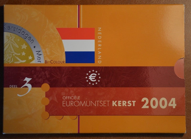 Holandsko 2004 - Vianočná sada 8 mincí (BU)