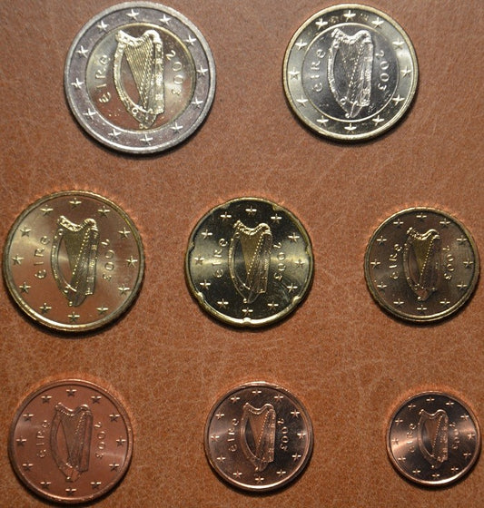 Írsko 2003 sada 8 mincí (UNC)