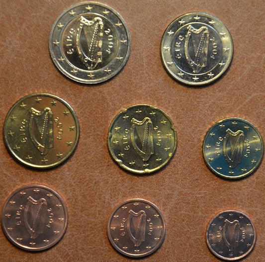 Írsko 2004 sada 8 mincí (UNC)