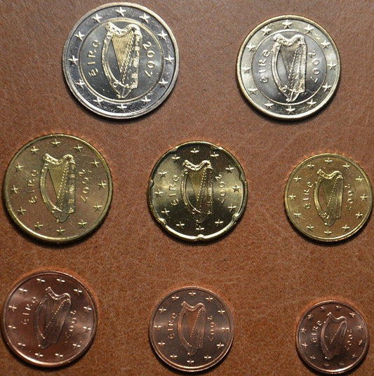 Írsko 2007 sada 8 mincí (UNC)