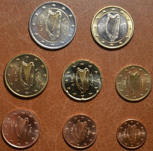 Írsko 2008 sada 8 mincí (UNC)
