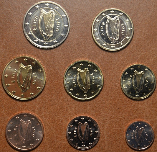 Írsko 2010 sada 8 mincí (UNC)