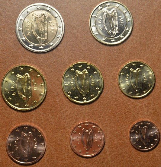 Írsko 2011 sada 8 mincí (UNC)