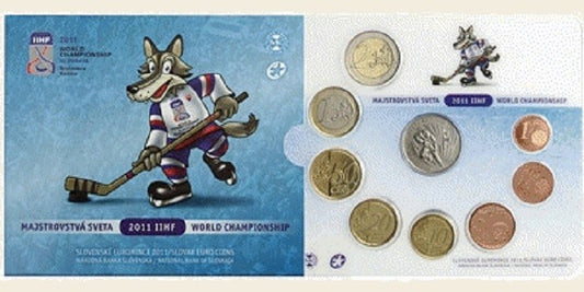 Sada Slovenských mincí 2011 - Majstrovstvá sveta 2011 IIHF (BU)