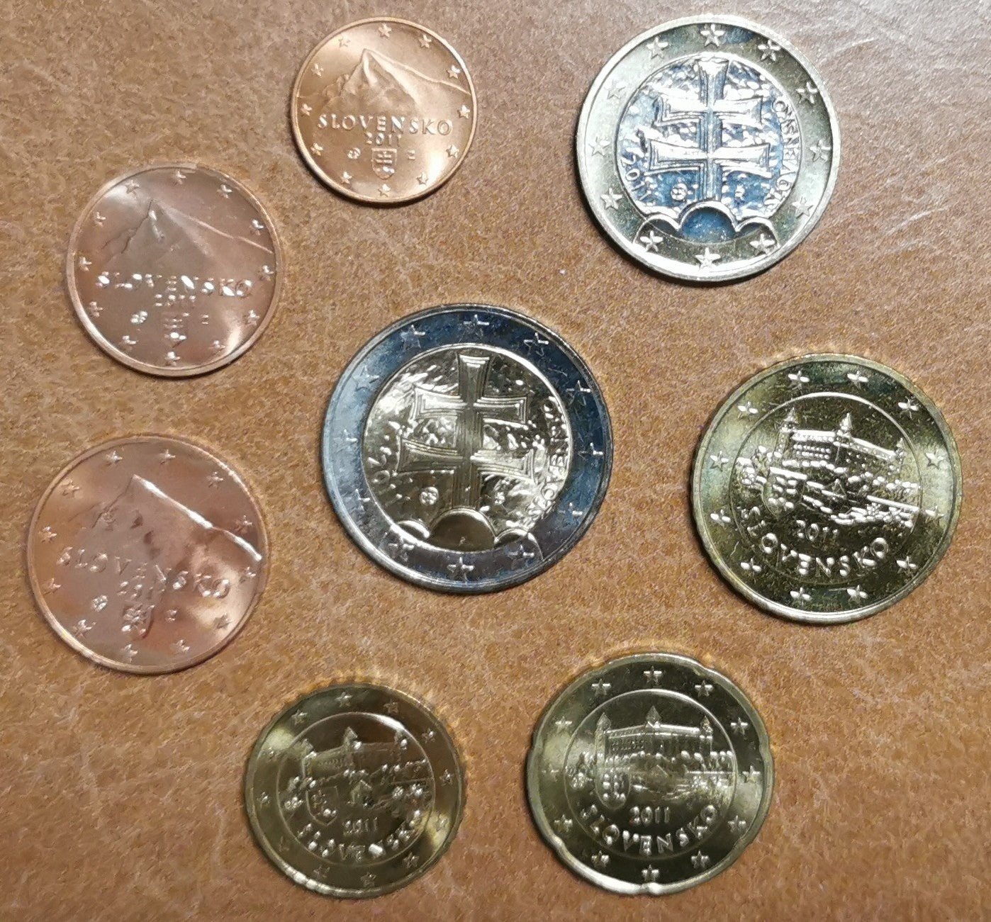 Sada Slovenských mincí 2011 (UNC)