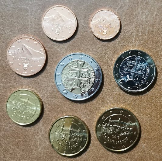 Sada Slovenských mincí 2013 (UNC)
