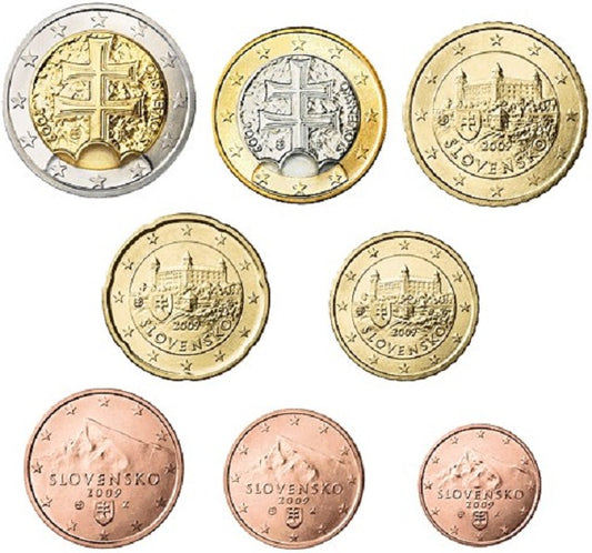 Sada Slovenských mincí 2014 (UNC)