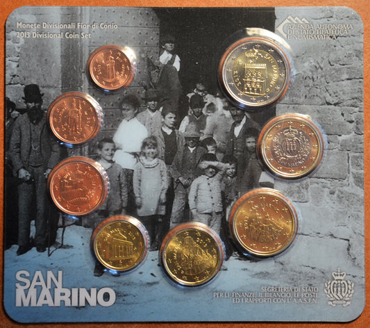 San Marino 2013 oficiálna sada  (BU)